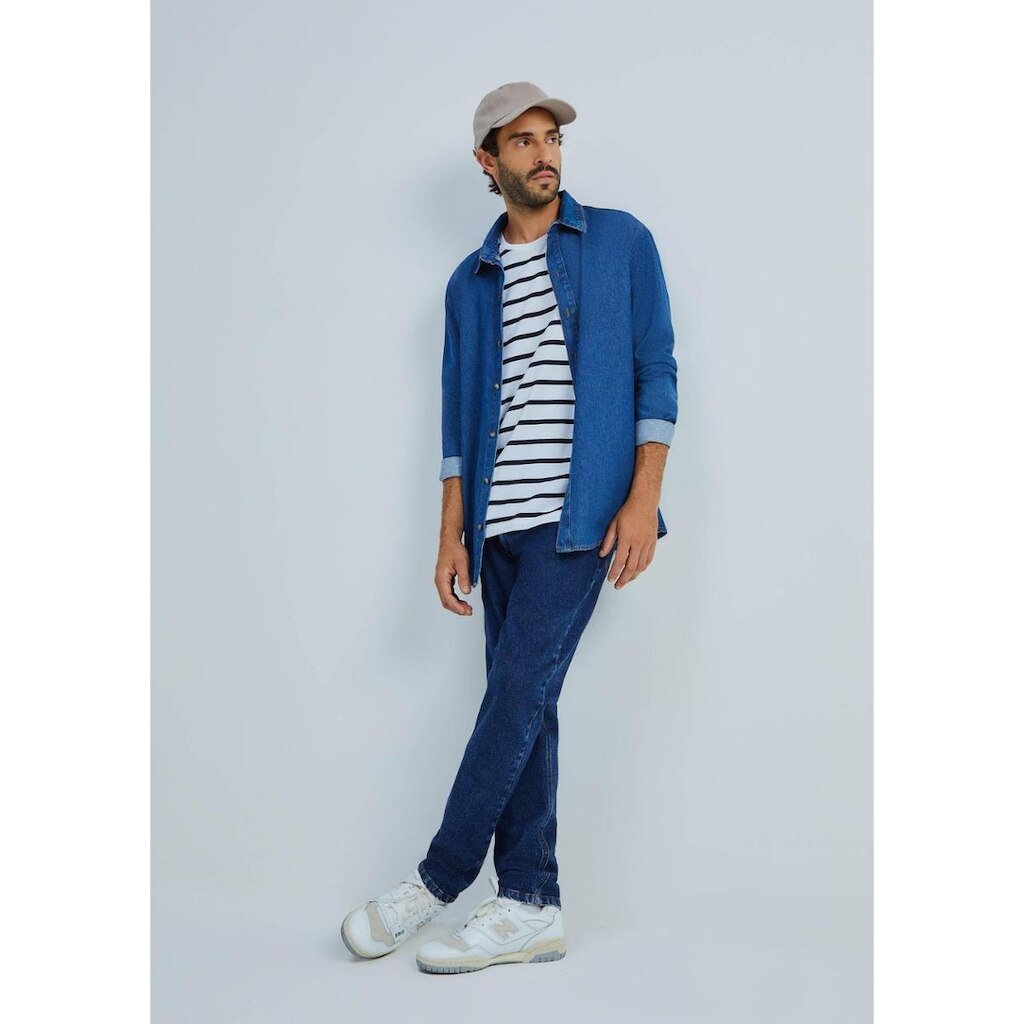 Calça Jeans Slim Hering Com elastano Masculina