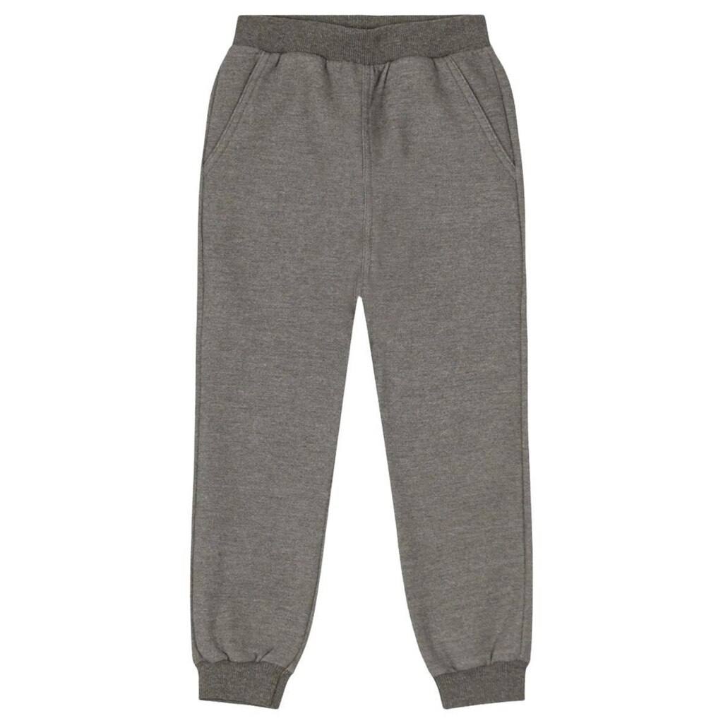 Calça Jogger Moletom Com Bolso Infantil Brandili