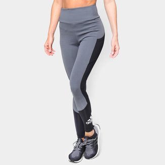 Calça Legging Adidas Cintura Alta Big Logo Feminina