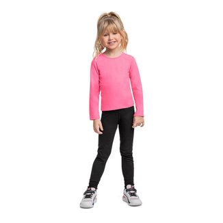 Calça Legging Básica em Cotton para Menina Quimby