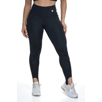 Calça Legging com Pezinho Básica Zero Transparência