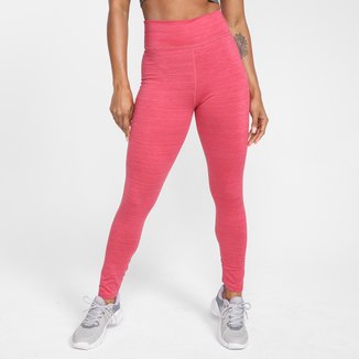 Calça Legging Gonew Basic Rajado Cintura Alta Feminina