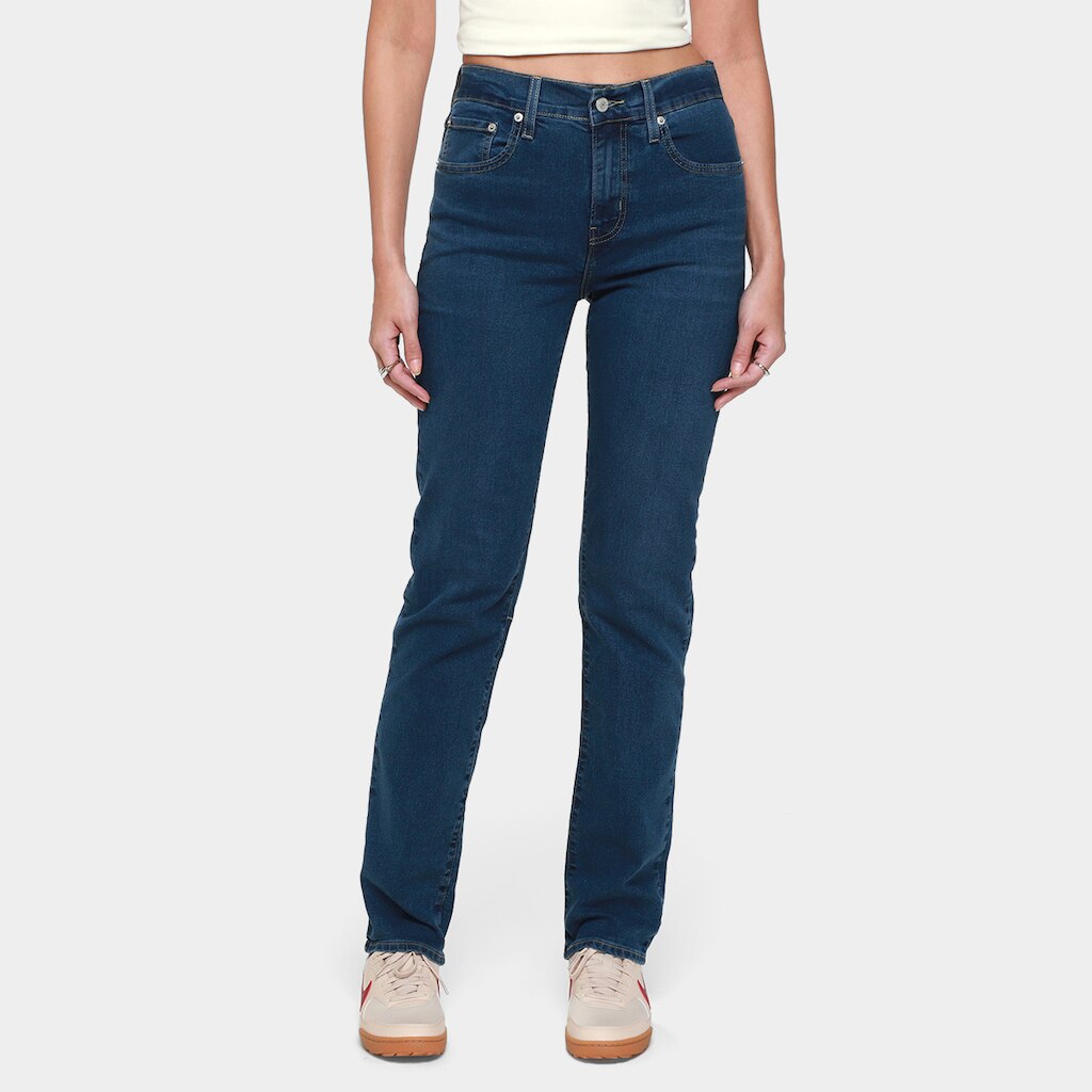 Calça Levis 724 High Rise Straight Feminina