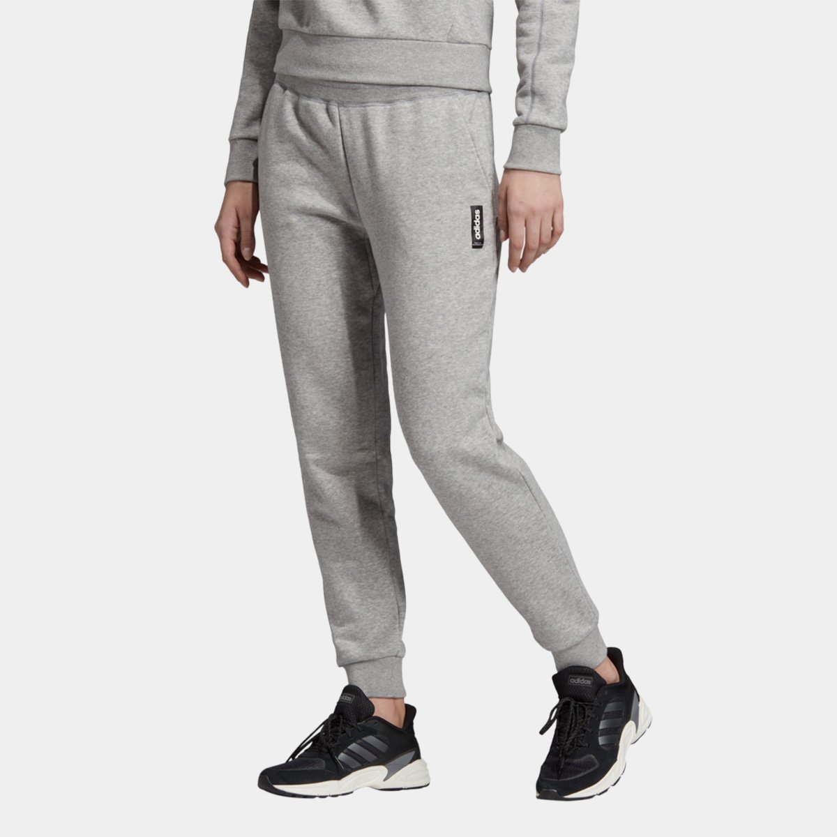 calca moletom adidas masculina cinza