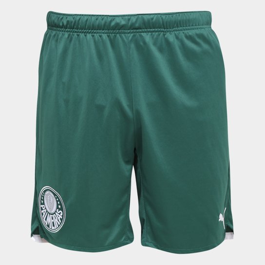 Calção Palmeiras II 21/22 Puma Masculino - Verde Menor preço em Calção Palmeiras II 21/22 Puma Masculino - Verde