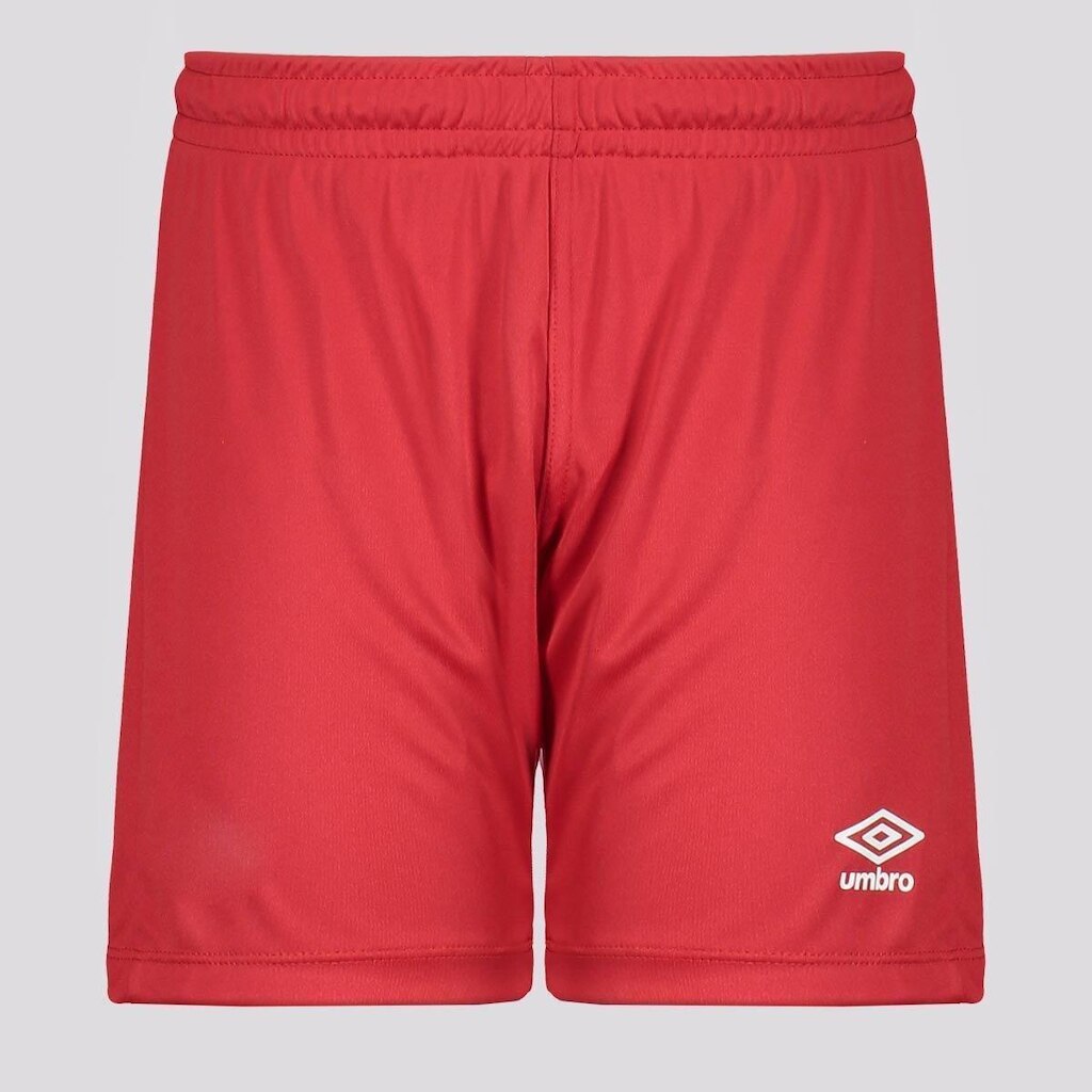 Calção Umbro Legacy Juvenil Vermelho