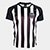 Camisa Atlético Mineiro Listrada Masculina - Preto+Branco