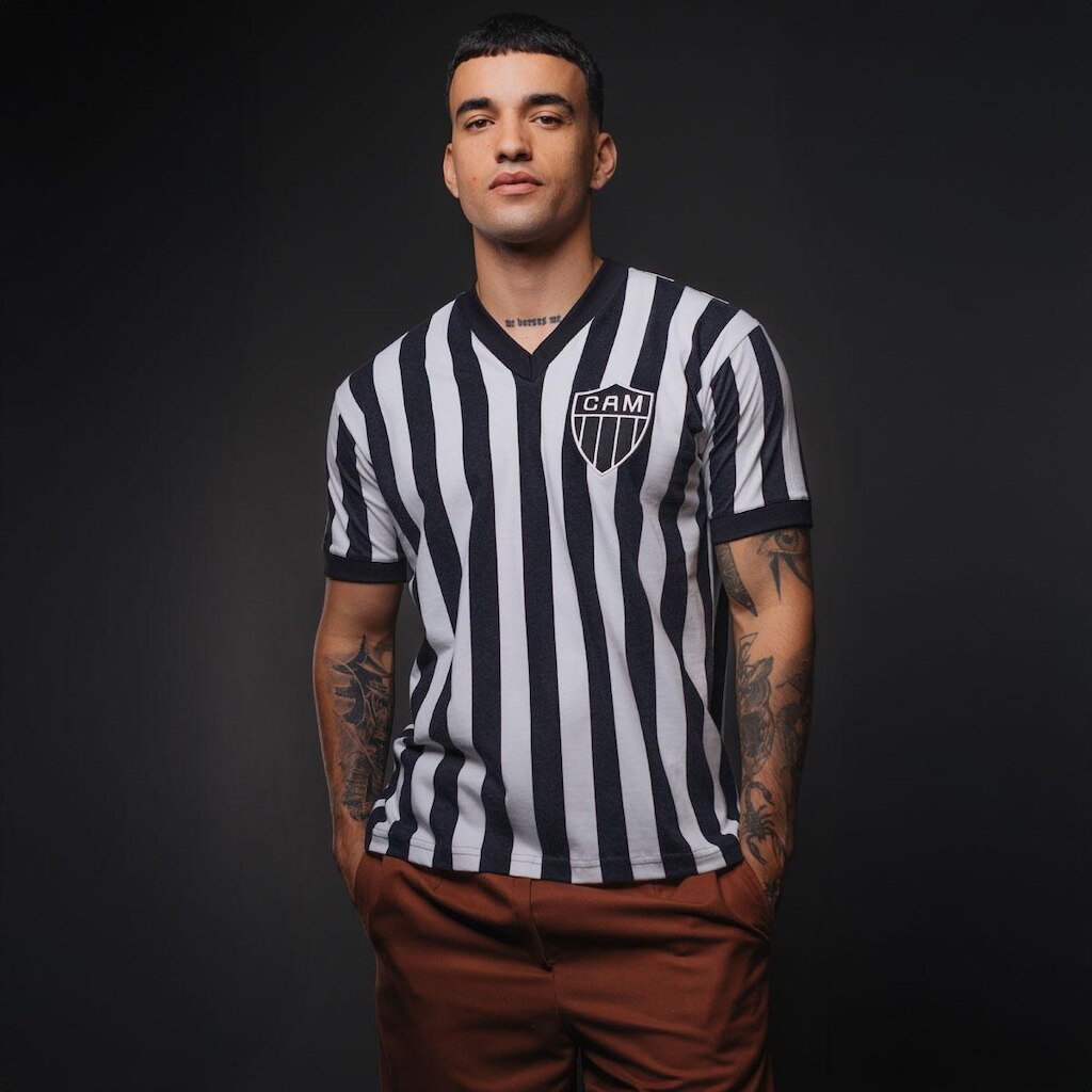 Camisa Atlético Mineiro Retrô 1937 Masculina