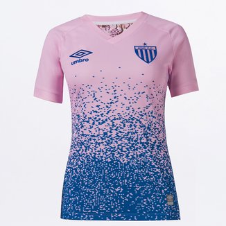 Camisa Avaí Outubro Rosa 21/22 s/n° Torcedor Umbro Feminina