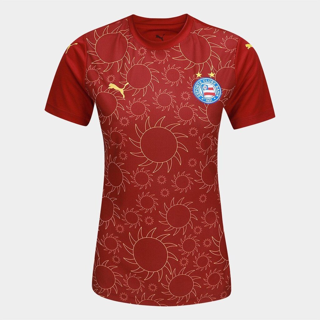 Camisa Bahia III 25/26 s/n Torcedor Puma Feminina