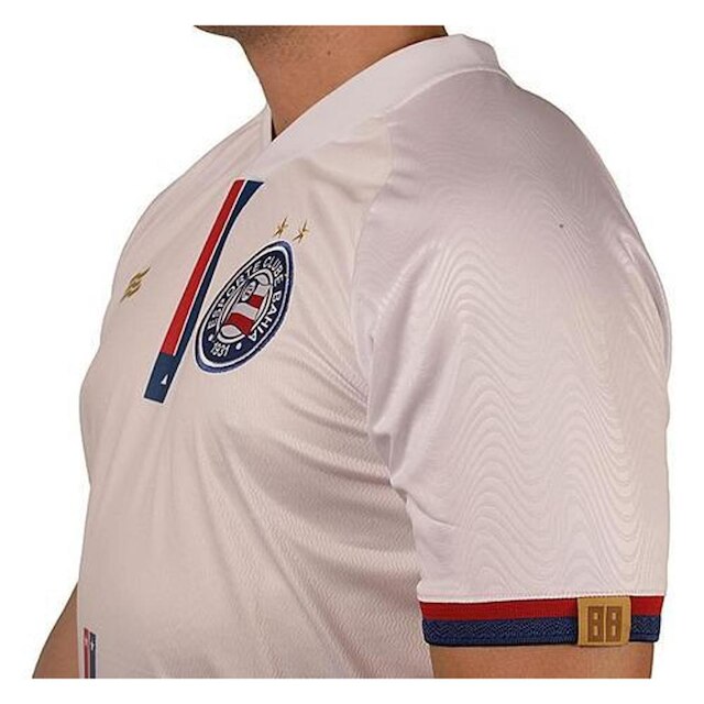 Camisa Bahia Jogo 1 2024 Branca Esquadrão Volt Oficial