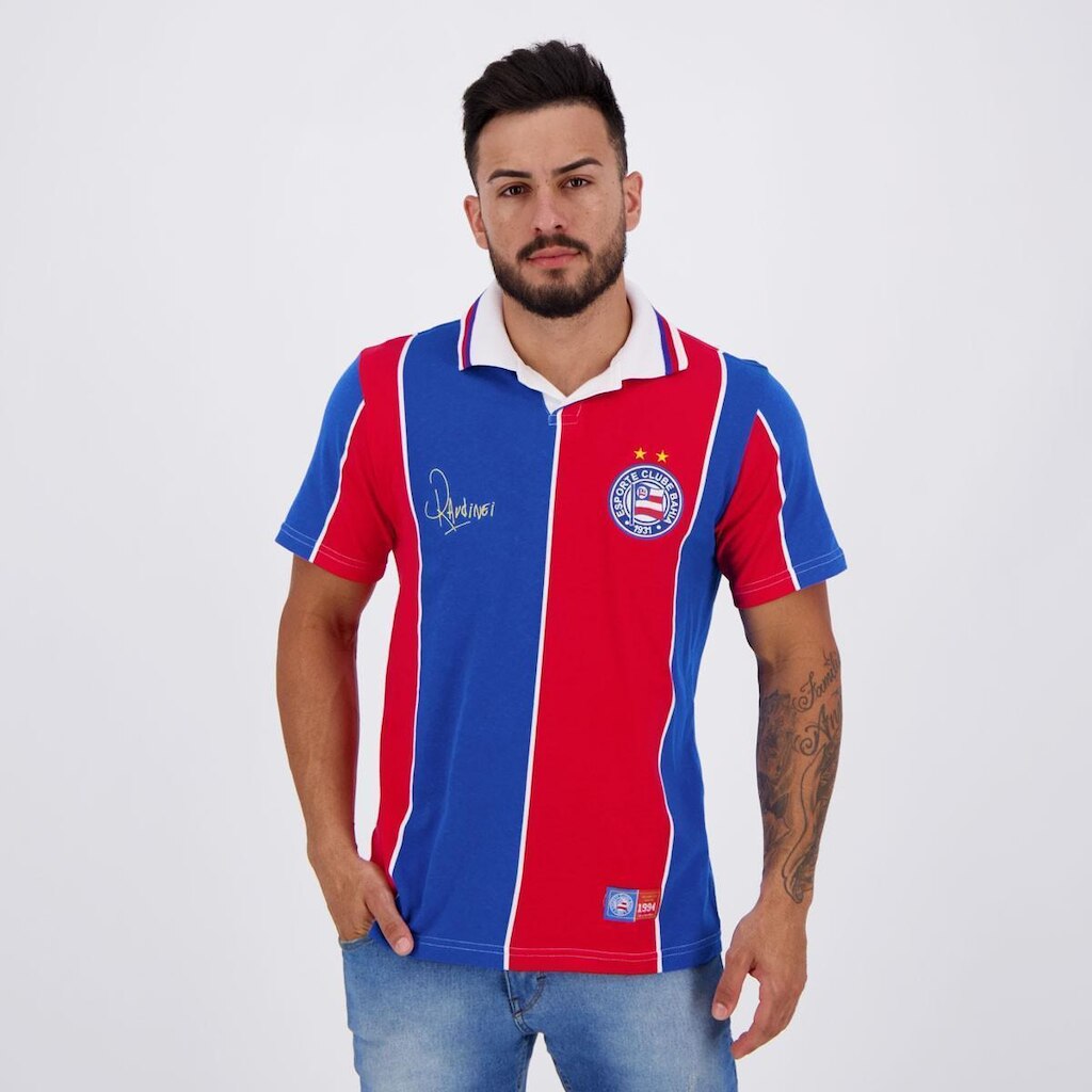 Camisa Bahia Retrô Raudnei 1994 Masculina