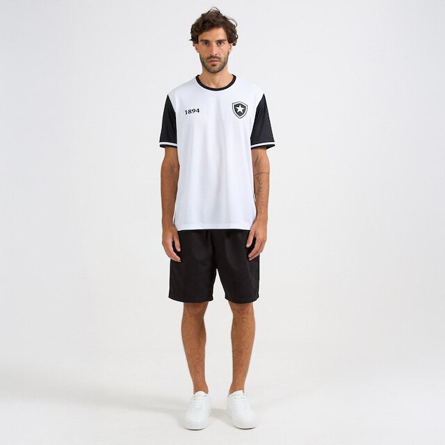 Camisa Botafogo Dry Retrô 1894 Masculina Branca