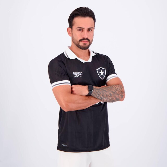 Camisa Botafogo II 25/26 s/n Torcedor Reebok Masculina