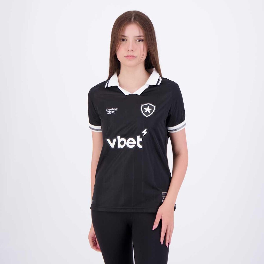 Camisa Botafogo II 26/27 s/n Torcedor Reebok Feminina