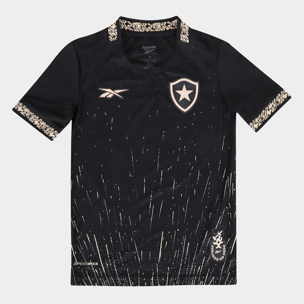 Camisa Botafogo Infantil II 24/25 s/n° Jogador Reebok