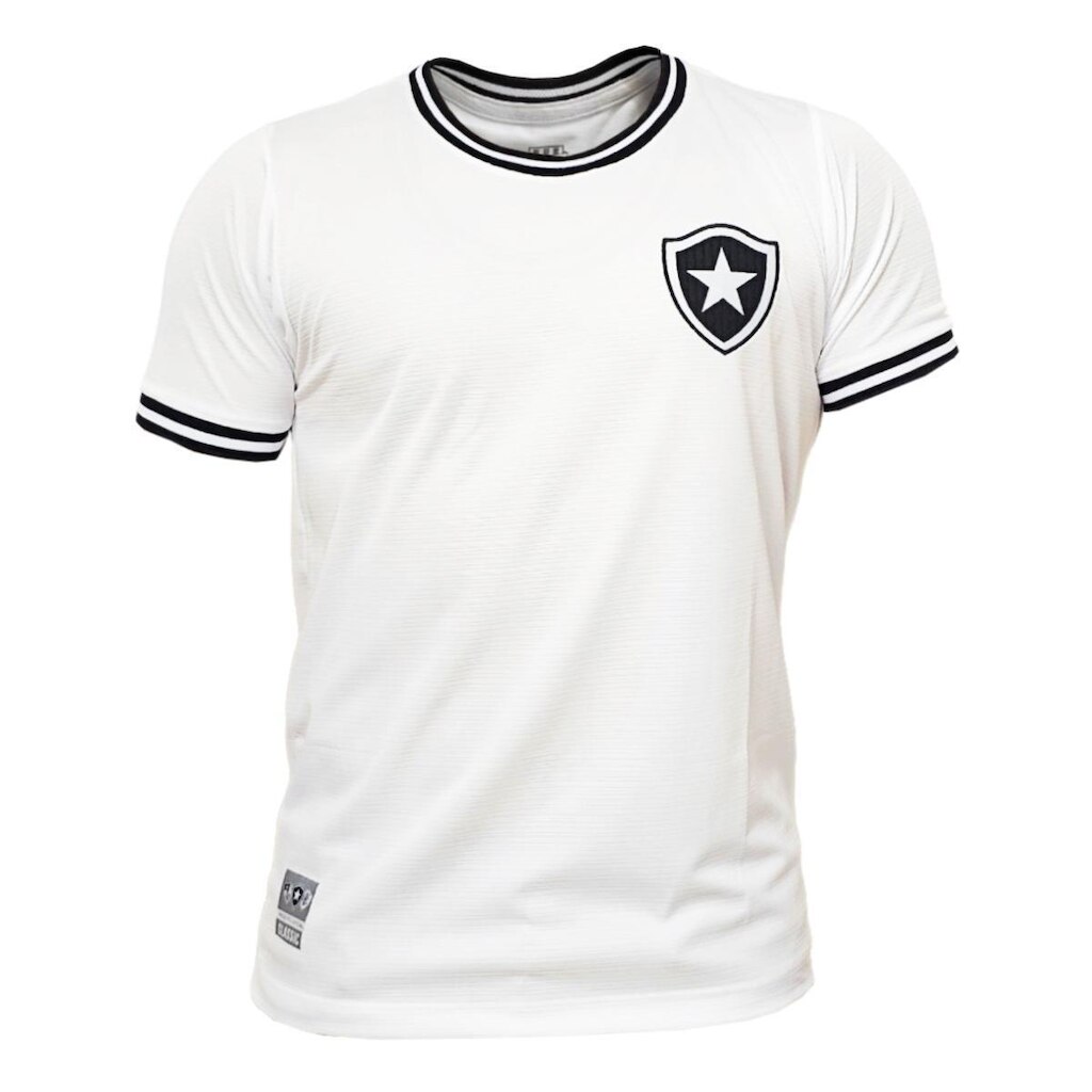 Camisa Botafogo Jacquard Branca - Masculino