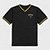 Camisa Brasil Retrô Gold Feminina - Preto