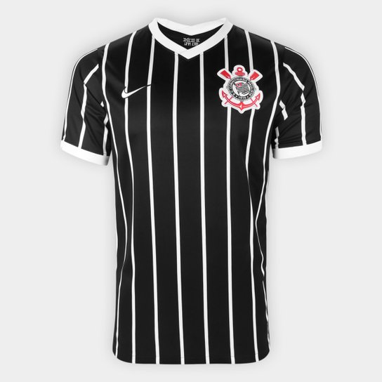 Camisa Corinthians II 20/21 s/n° Torcedor Nike Masculina - Preto+Branco é ruim? Camisa Corinthians II 20/21 s/n° Torcedor Nike Masculina - Preto+Branco é boa?