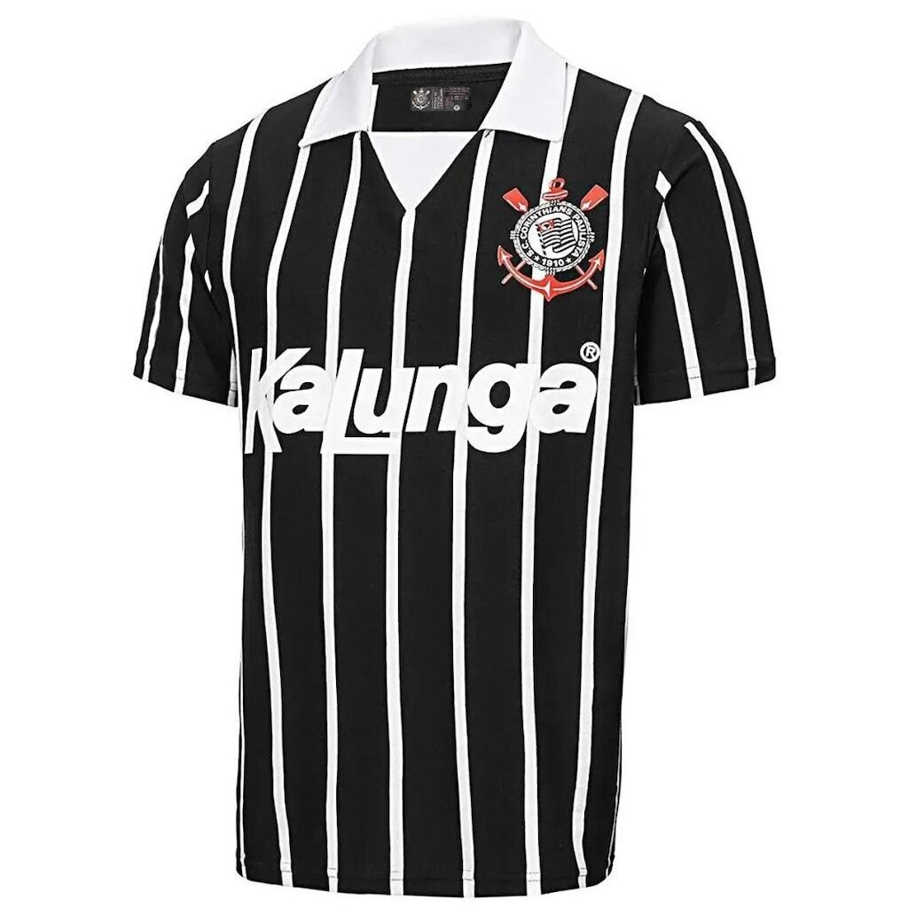Camisa Corinthians Masculina Oficial Kalunga Retrô
