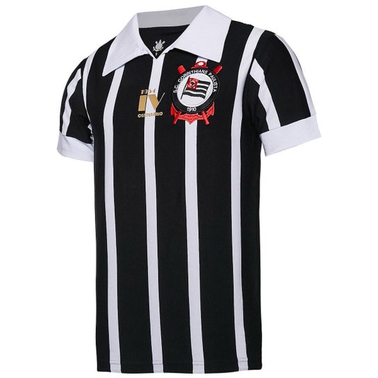 Camisa Corinthians Retrô SCCP IV Centenário 1954 Masculina