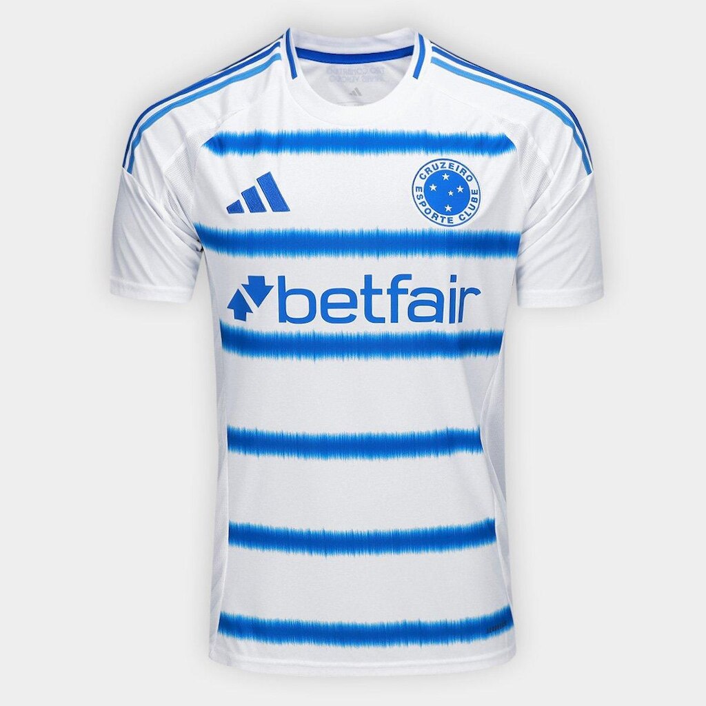 Camisa Cruzeiro II 25/26 s/n Torcedor Adidas Masculina