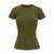 Camisa de compressão térmica feminina United Manga Curta Proteção Solar FPU50+ - Ultramarine - G - Verde escuro