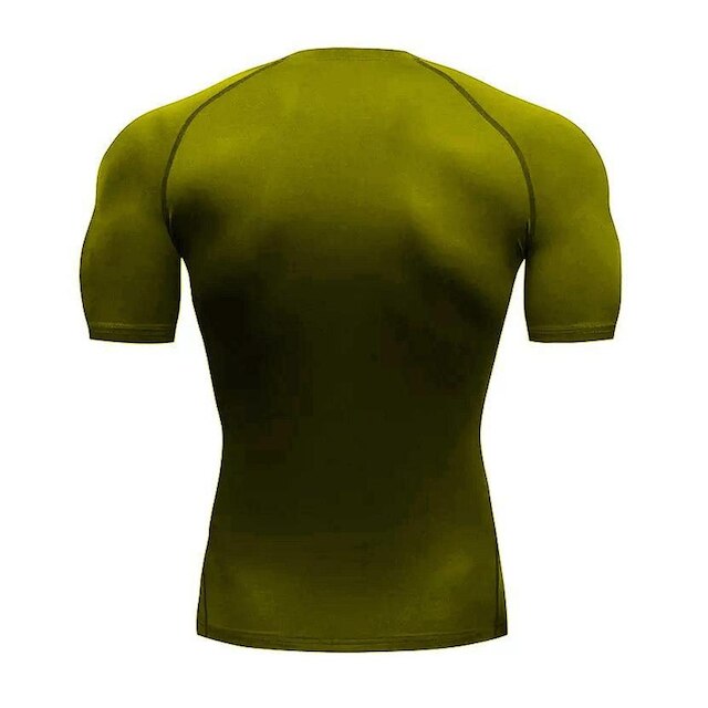 Camisa de compressão térmica Manga Curta United Pro Proteção Solar FPS 50+ Rash Guard