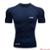 Camisa de compressão térmica Manga Curta United Pro Proteção Solar FPS 50+ Rash Guard - Marinho