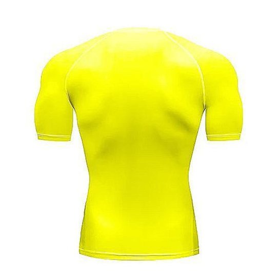 Camisa de compressão térmica Manga Curta United Pro Proteção Solar FPS 50+ Rash Guard