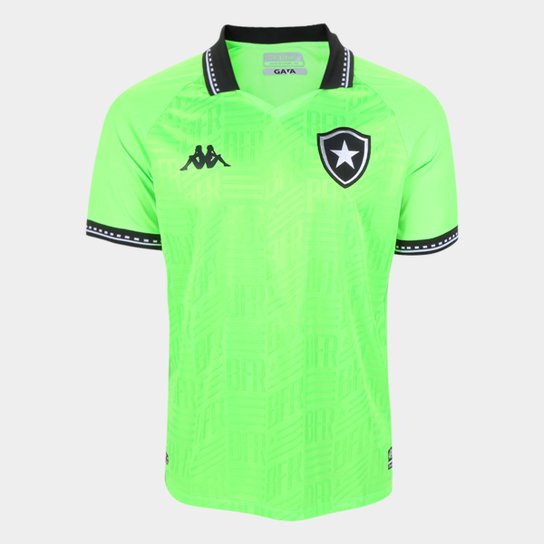 Camisa de Goleiro Botafogo II 21/22 s/n° Torcedor Kappa Masculina - Verde Limão é ruim? Camisa de Goleiro Botafogo II 21/22 s/n° Torcedor Kappa Masculina - Verde Limão é boa?