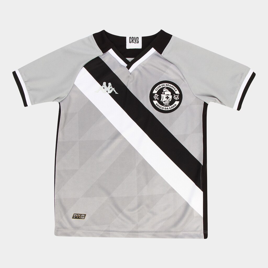 Camisa de Goleiro Vasco Infantil III 21/22 s/n° Torcedor Kappa