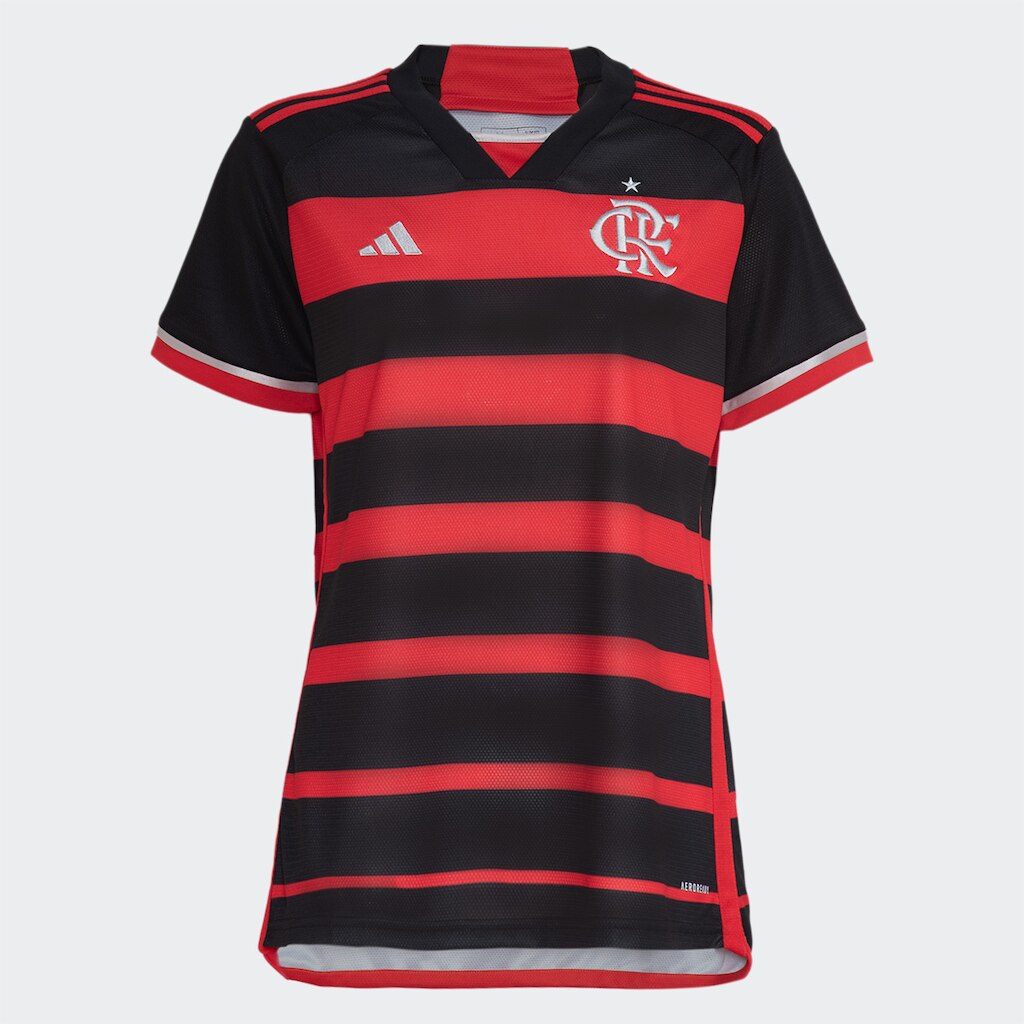 Camisa Flamengo I 24/25 s/n° Torcedor Adidas Feminina