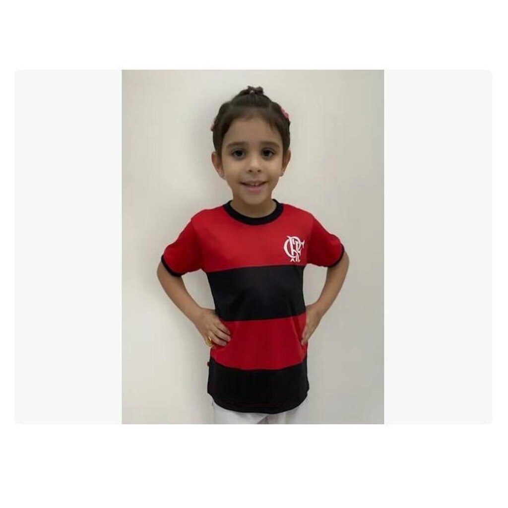 Camisa Flamengo Infantil Licenciada Oficial Revedor Fl0365b