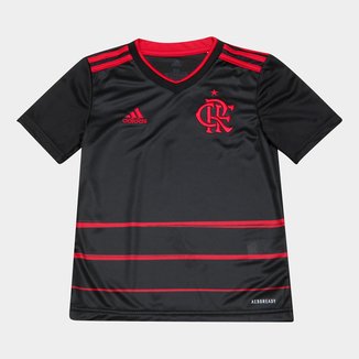 Camisa Flamengo Juvenil III 20/21 s/n° Torcedor Adidas