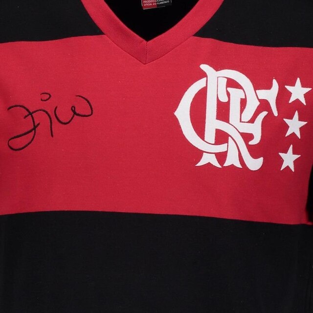 Camisa Flamengo Zico 81 Masculina