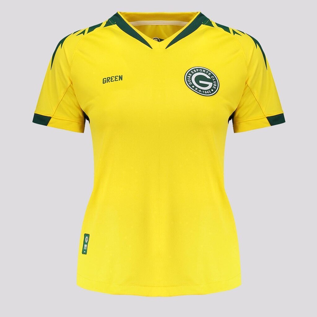 Camisa Gr33n Goiás Goleiro 2024 Feminina