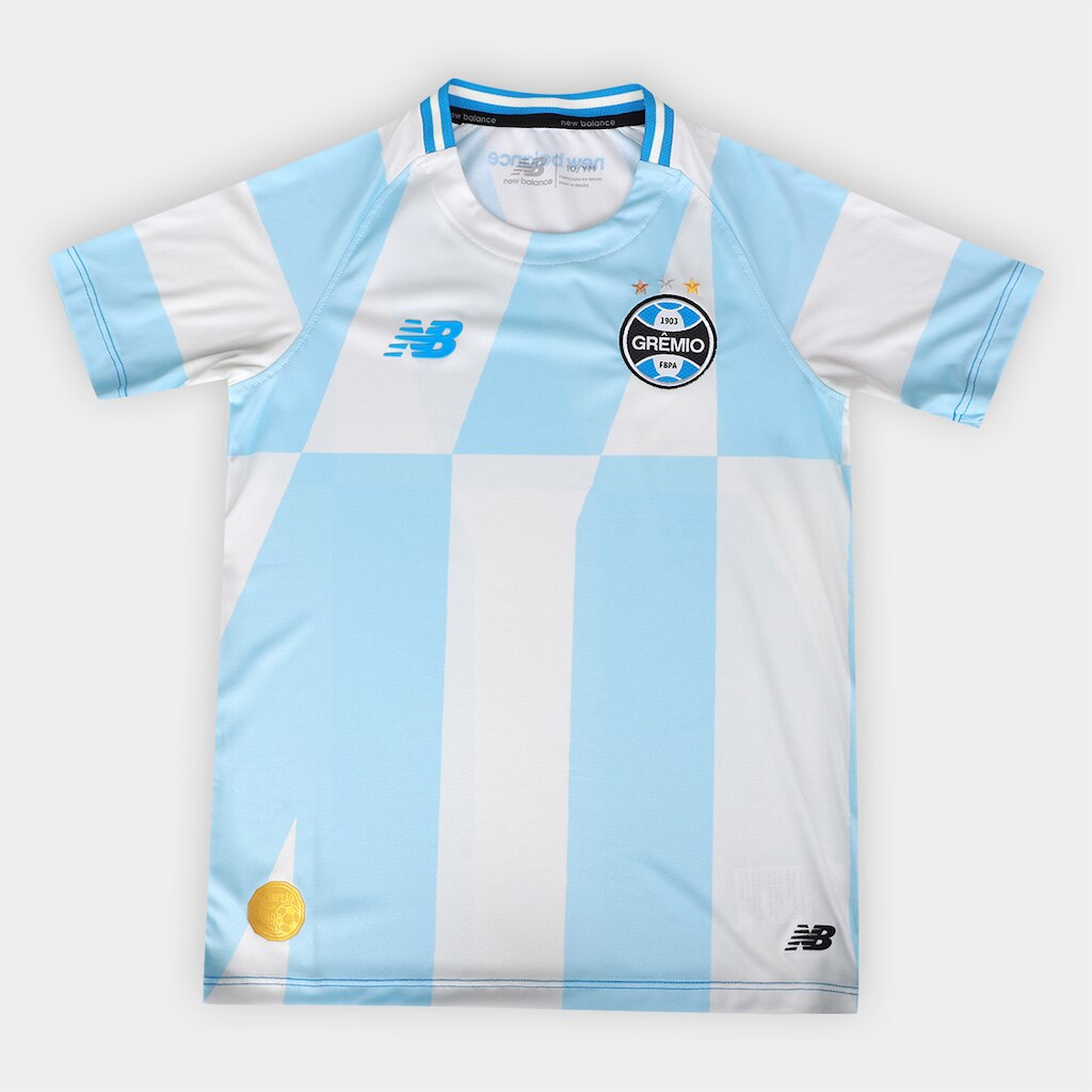 Camisa Infantil Grêmio II 26/27 s/n Torcedor New Balance
