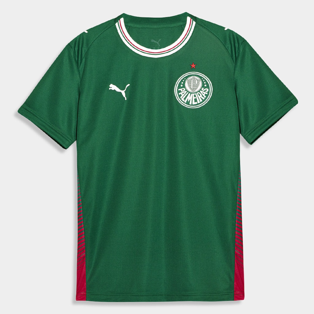 Camisa Infantil Palmeiras I 26/27 s/n Torcedor Puma