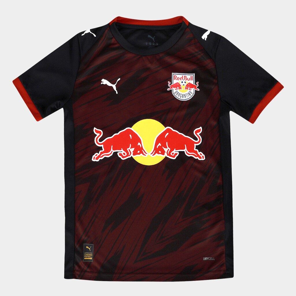 Camisa Infantil Red Bull Bragantino II 26/27 s/nº Torcedor Puma