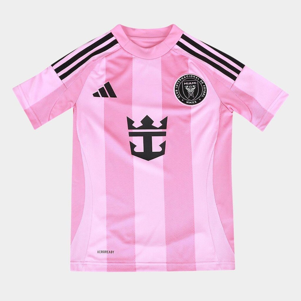 Camisa Inter Miami Infantil Home 25/26 s/n Torcedor Adidas
