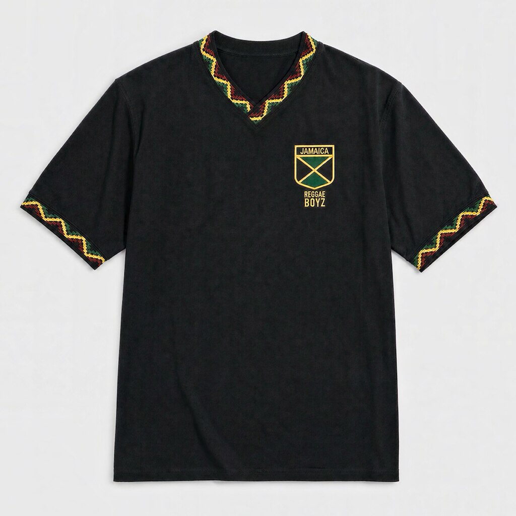Camisa Jamaica Retrô Rasta Masculina