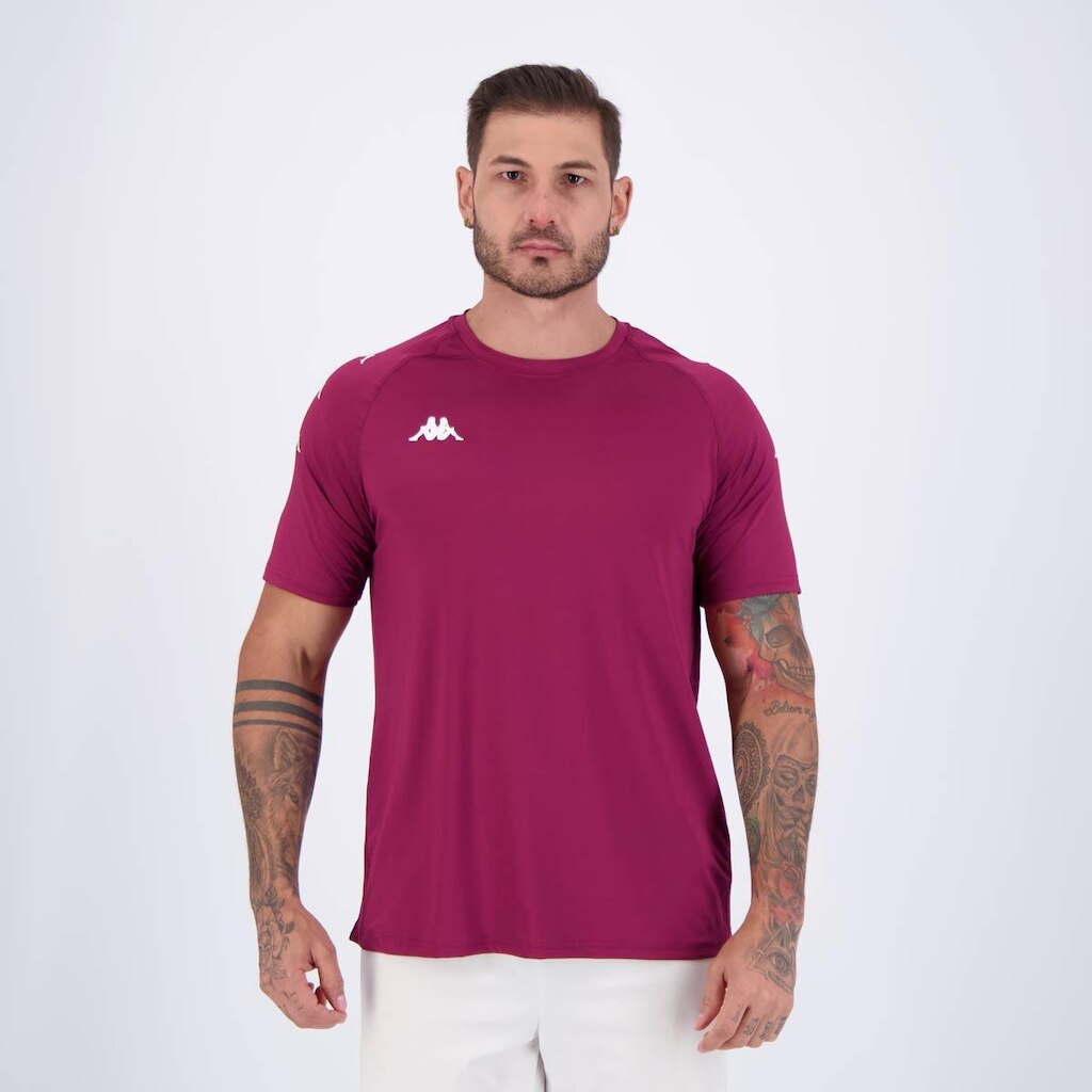 Camisa Kappa Garret Roxa
