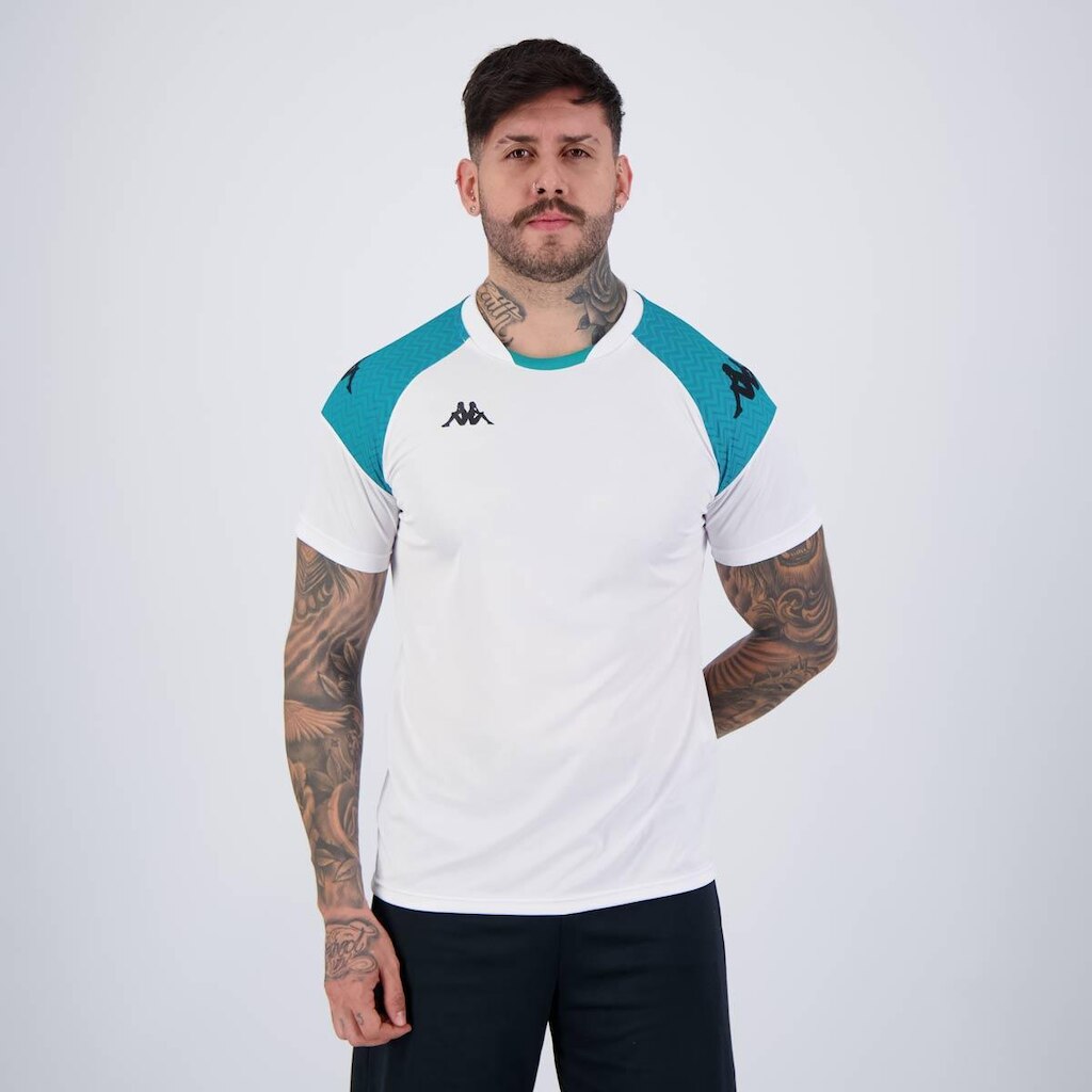 Camisa Kappa Sammy Branca