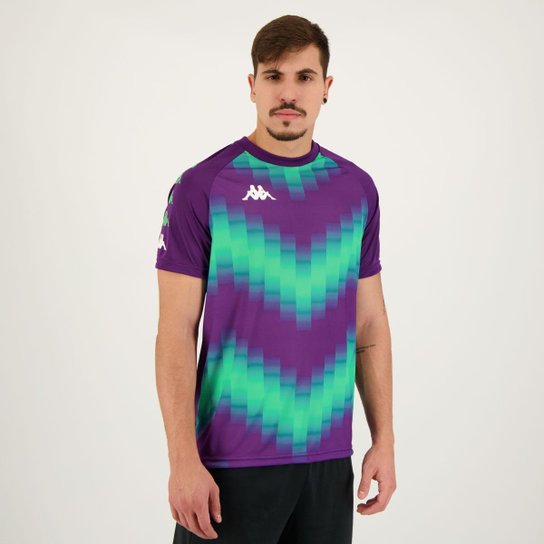 Camisa Kappa Temppeh Roxa