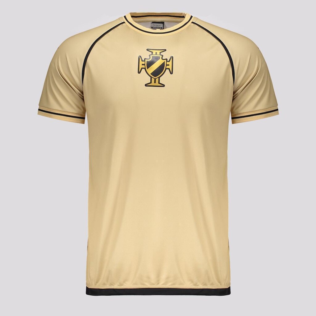 Camisa Kappa Vasco Supporter ShorDourada