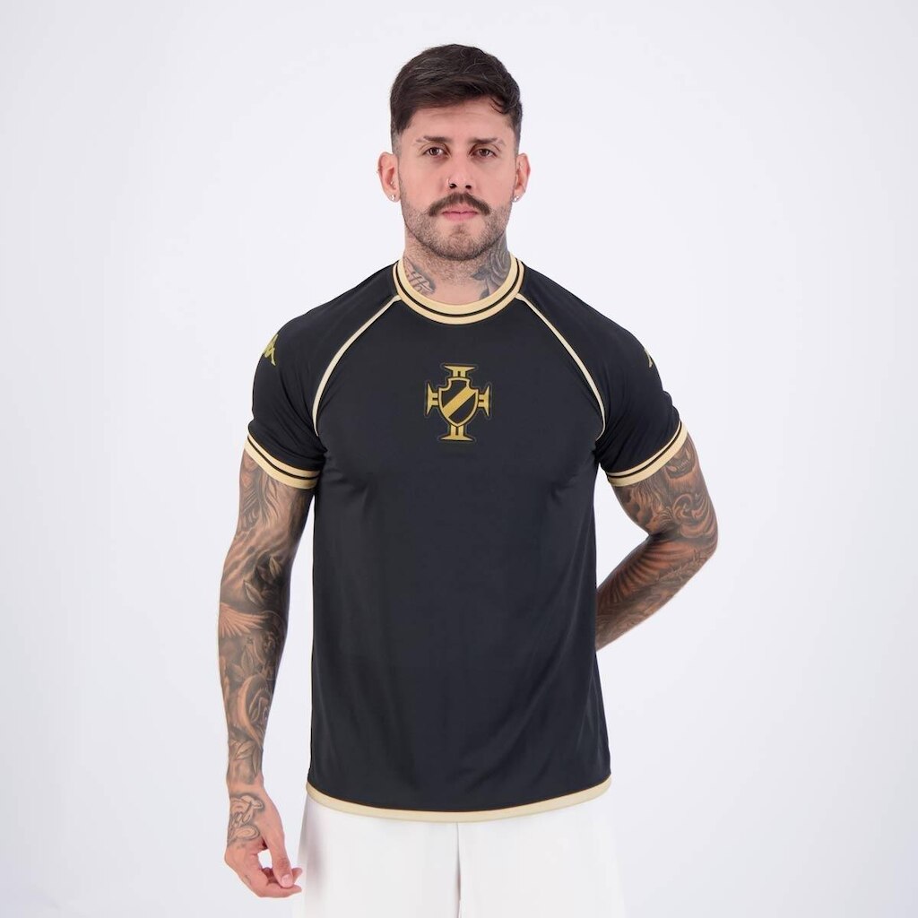 Camisa Kappa Vasco Supporter Shore Masculina
