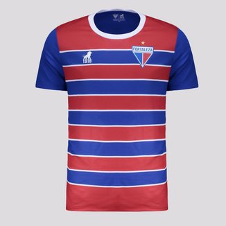 Camisa Leão 1918 Fortaleza Stripe Azul