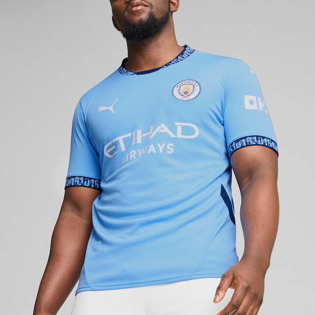 Camisa Manchester City Home 24/25 s/nº Torcedor Puma Masculina