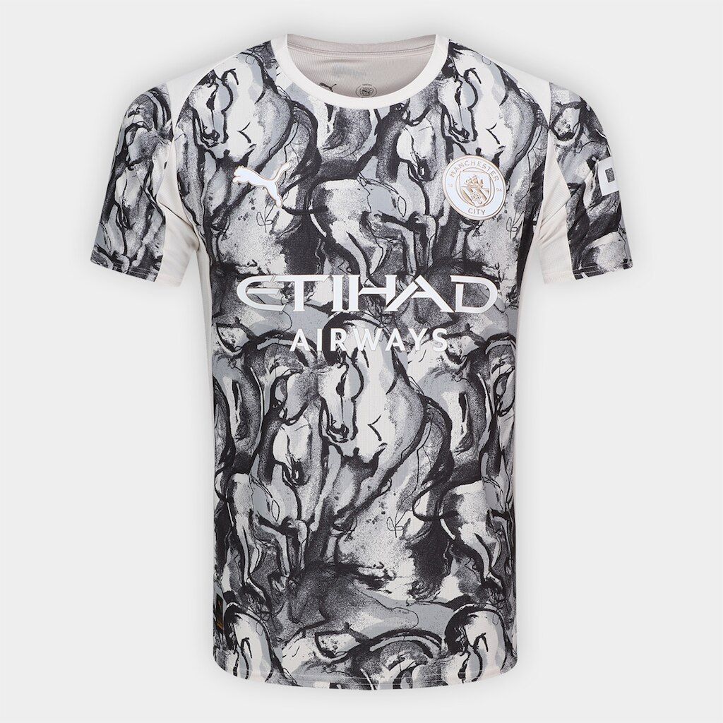 Camisa Manchester City Prematch  26/27 Puma Masculina